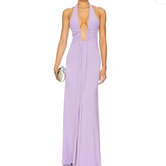 chinese dress ladies Jennifer One Shoulder Maxi Dress Large